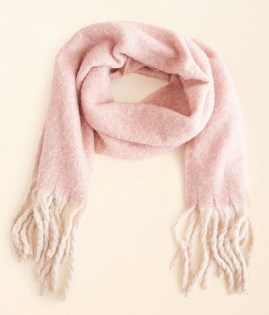 The Accessory Collective Fringe Scarf front view