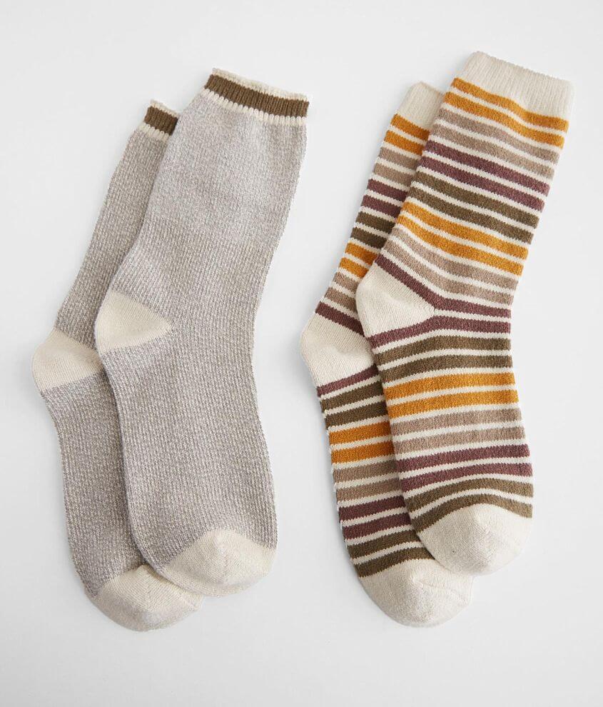 BKE 2 Pack Crew Socks