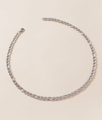 BKE Figaro Chain 19" Necklace front view