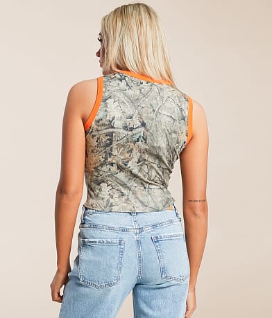 Gilded Intent Camo Tank Top BACK