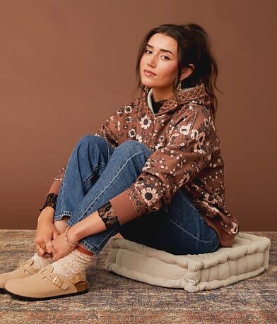Gimmicks Floral Oversized Sweatshirt front view