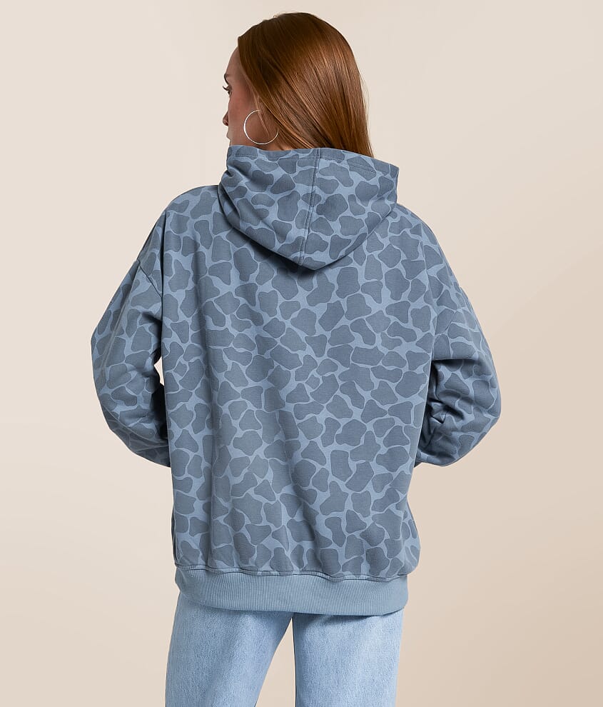 Washed Camo Hooded Sweatshirt - thumbnail 3