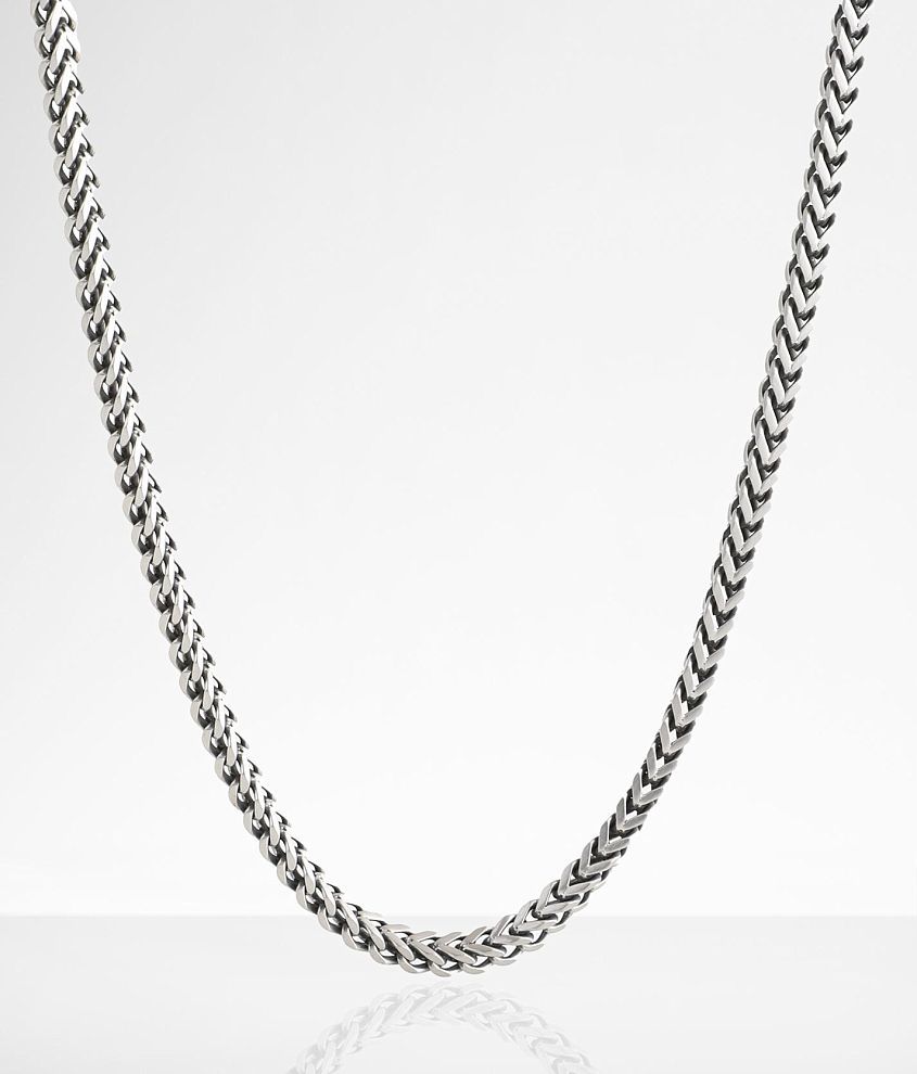 BKE Box Chain Necklace - Men's Jewelry in Silver | Buckle