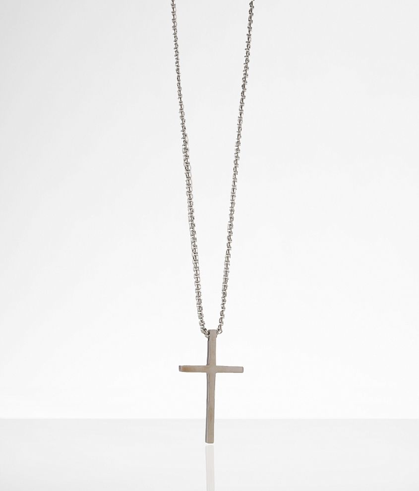 BKE Cross 24" Necklace front view