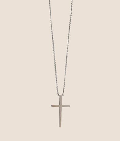 BKE Cross 24" Necklace front view