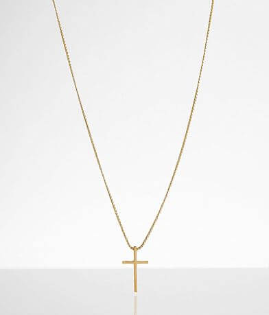 BKE Cross 23" Necklace front view