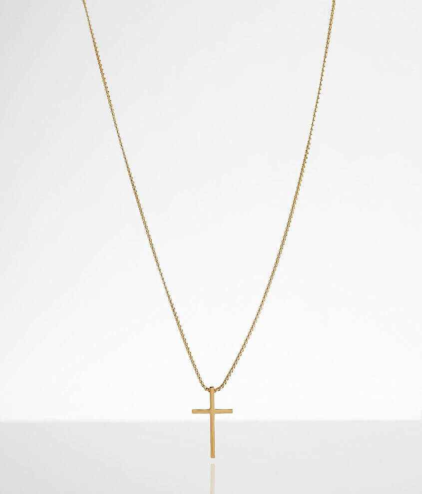 BKE Cross 23" Necklace front view