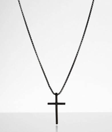 BKE Cross 23" Necklace front view