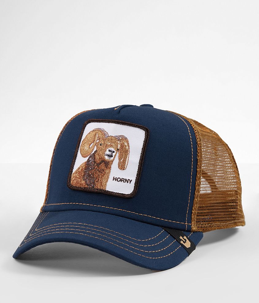 Goorin Brothers Big Horn Trucker Hat - Men's Hats in Navy | Buckle