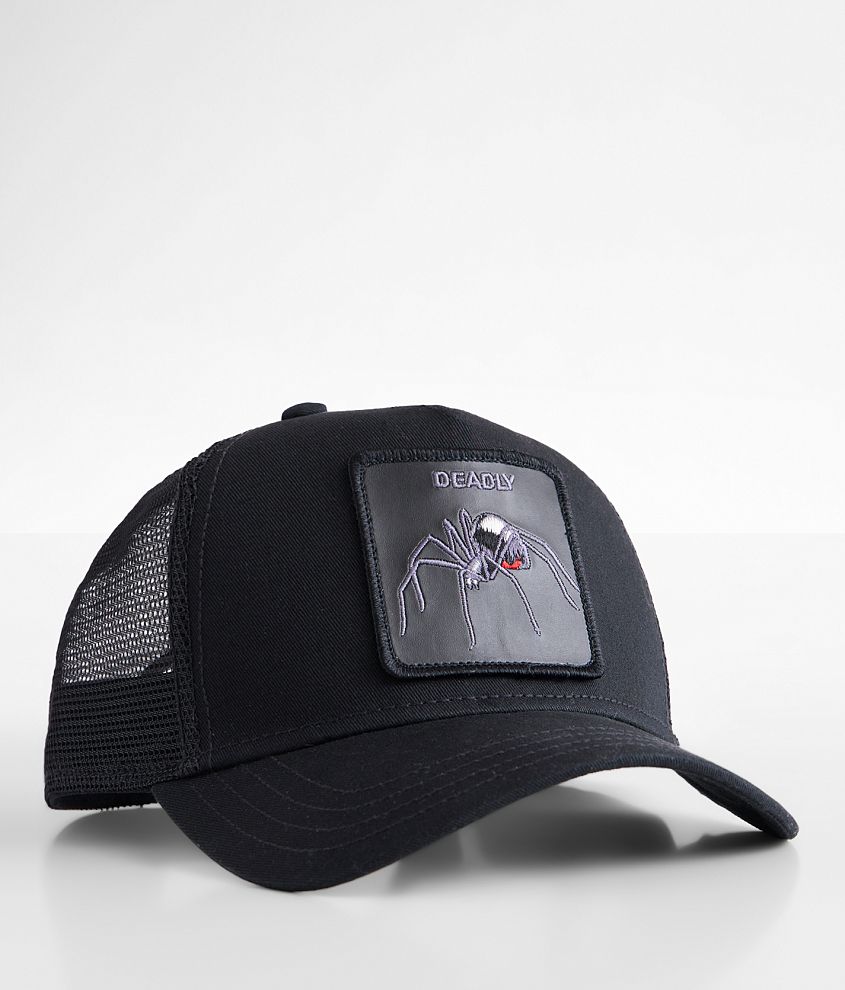 Goorin Bros. Black Widow Trucker Hat front view