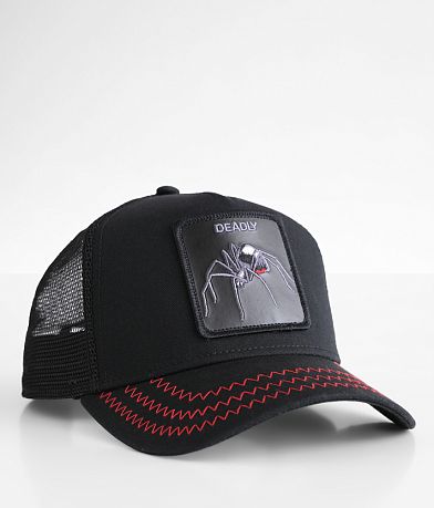 Goorin Bros. Black Widow Trucker Hat front view