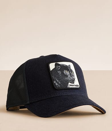 Goorin Bros. Panther Denim Trucker Hat front view
