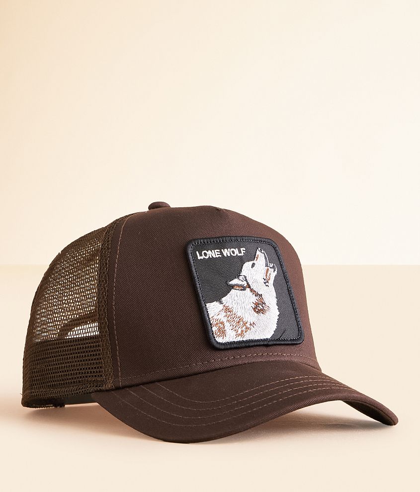 Goorin Bros. The Lone Wolf Trucker Hat front view