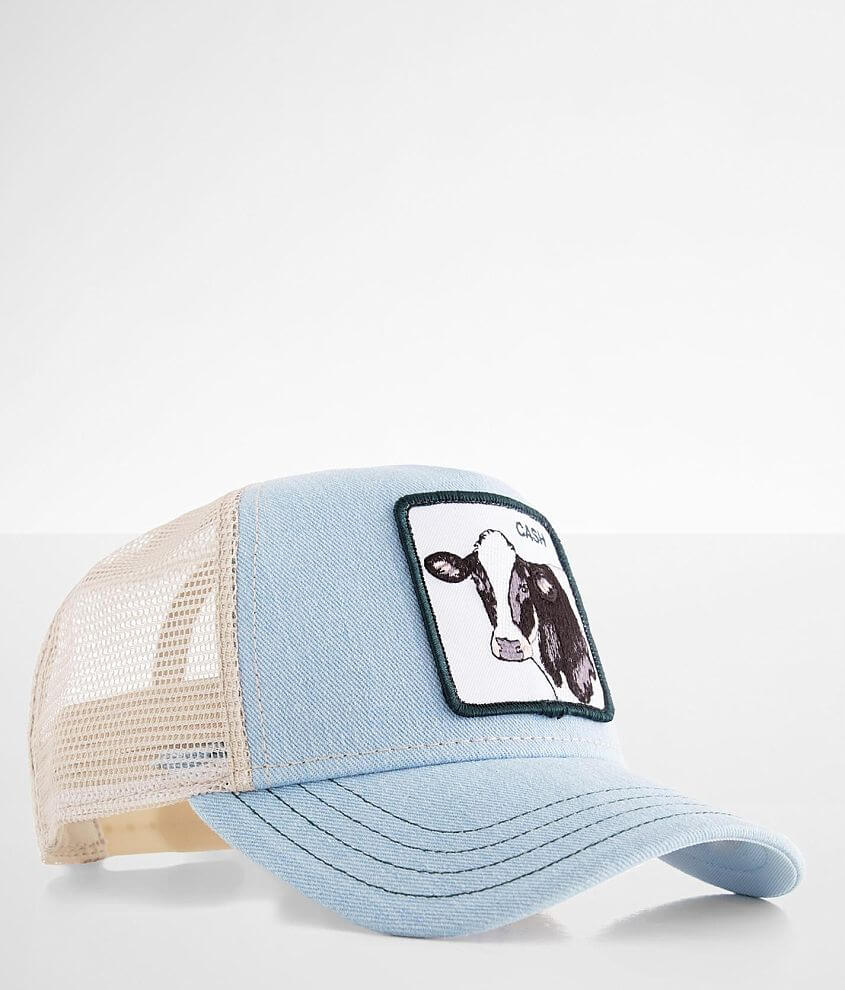 Goorin Brothers Cash Cow Trucker Hat - Men's Hats in Blue | Buckle