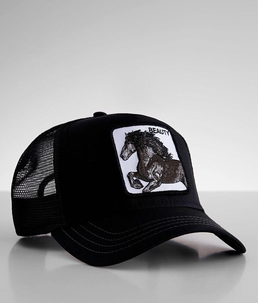 Goorin Brothers Black Beauty Trucker Hat front view