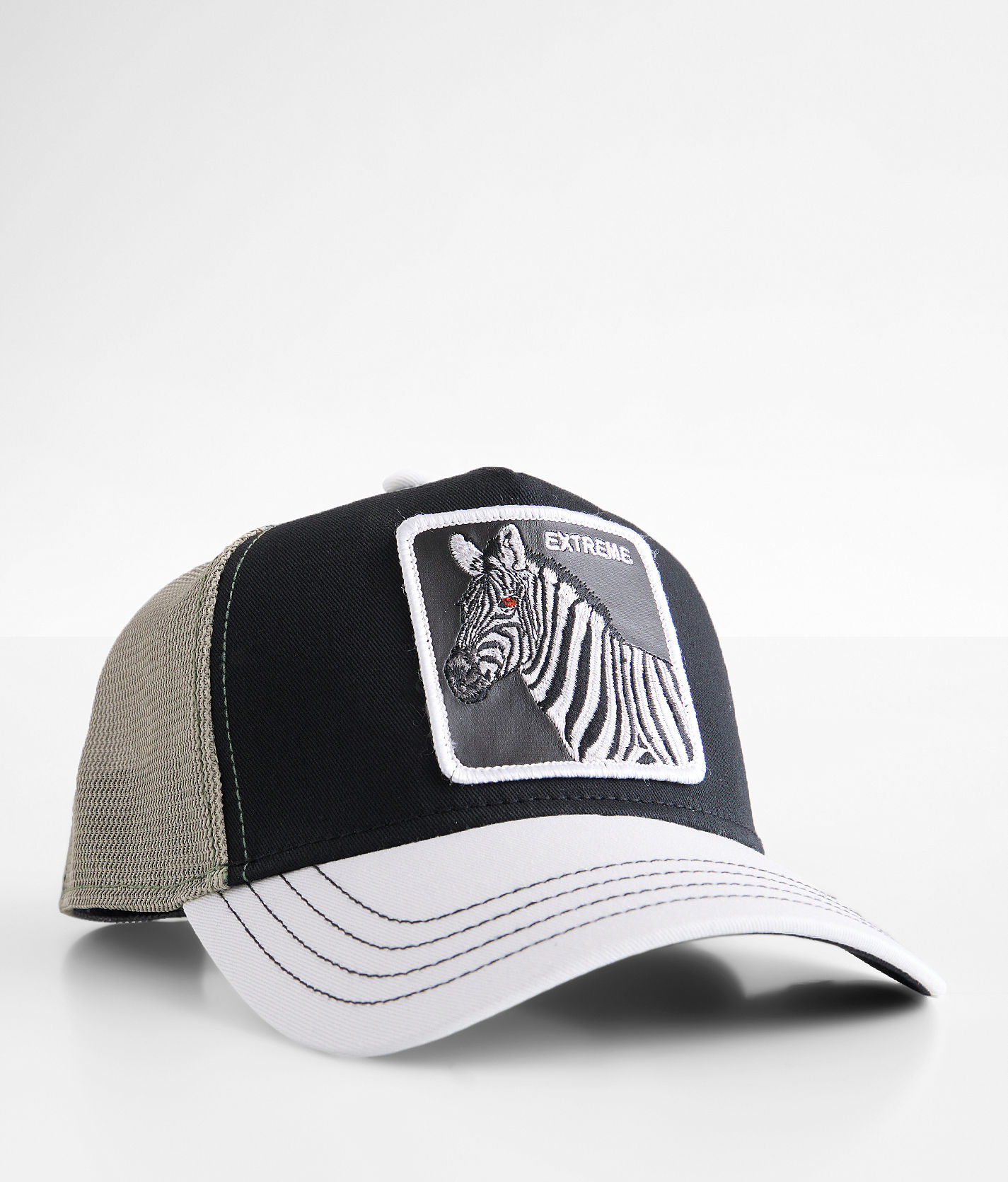 Goorin Bros Zebra Exxxtreme White Trucker Hat - Gavel Western Wear