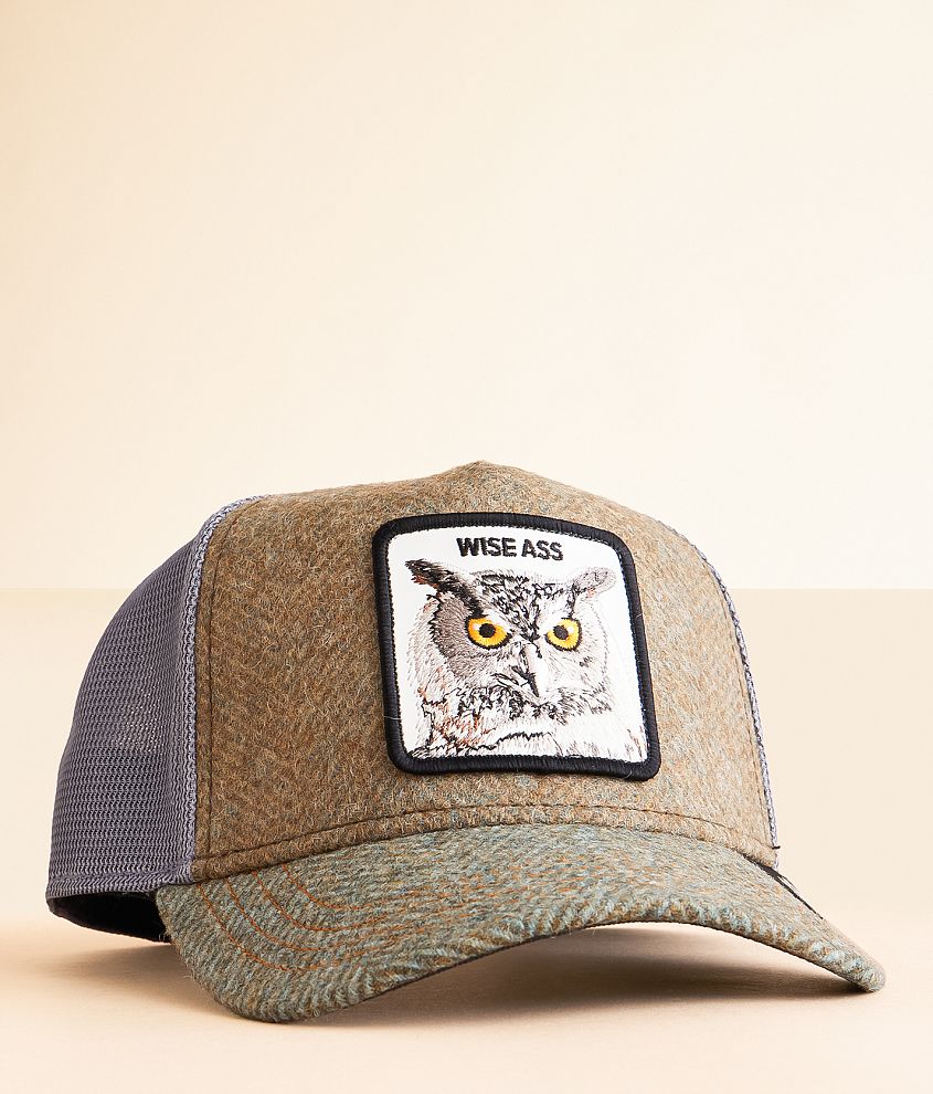 Goorin Bros. Moon Owl Trucker Hat front view