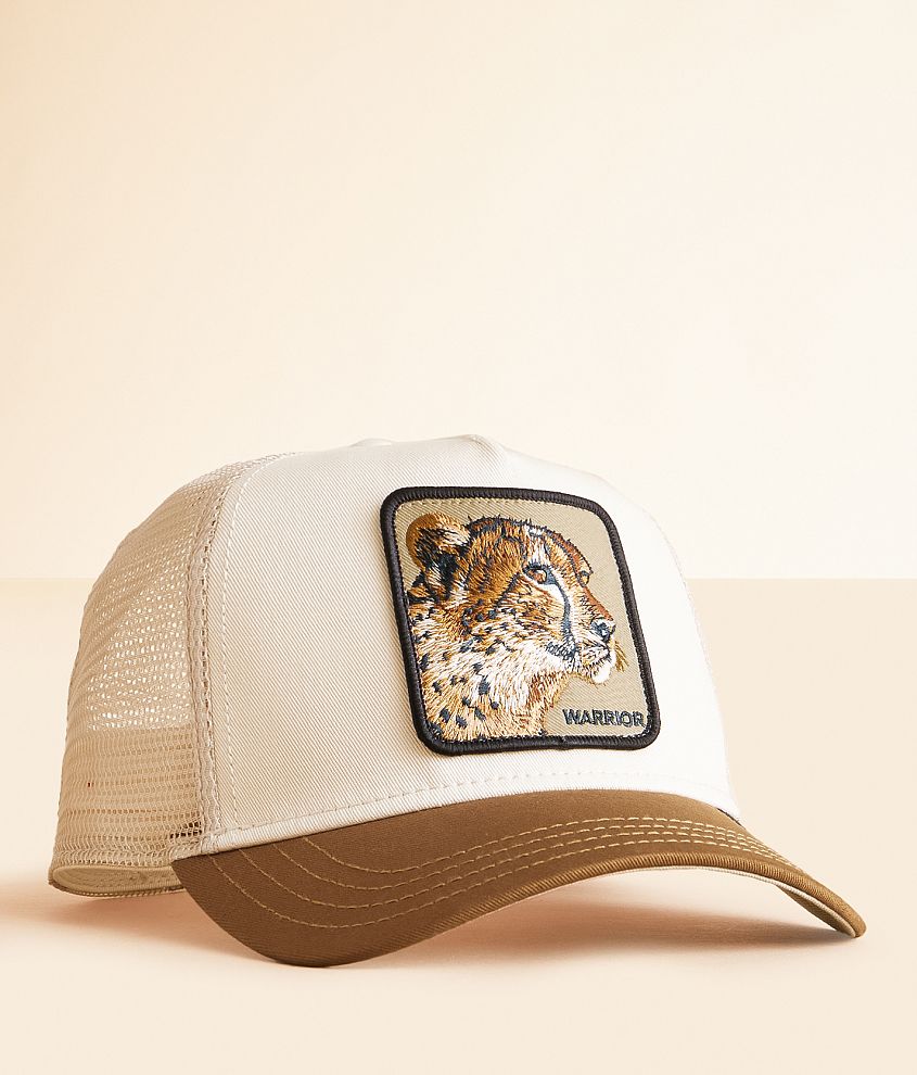 Goorin Bros. The Warrior Cheetah Trucker Hat front view