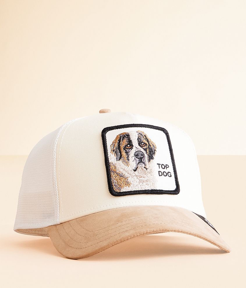 Goorin Bros. The Faux Suede St. Bernard Trucker Hat front view