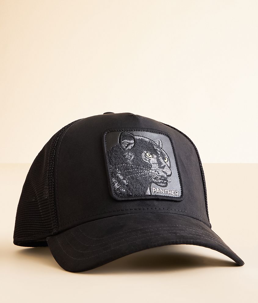 Goorin Bros. The Faux Suede Panther Trucker Hat front view