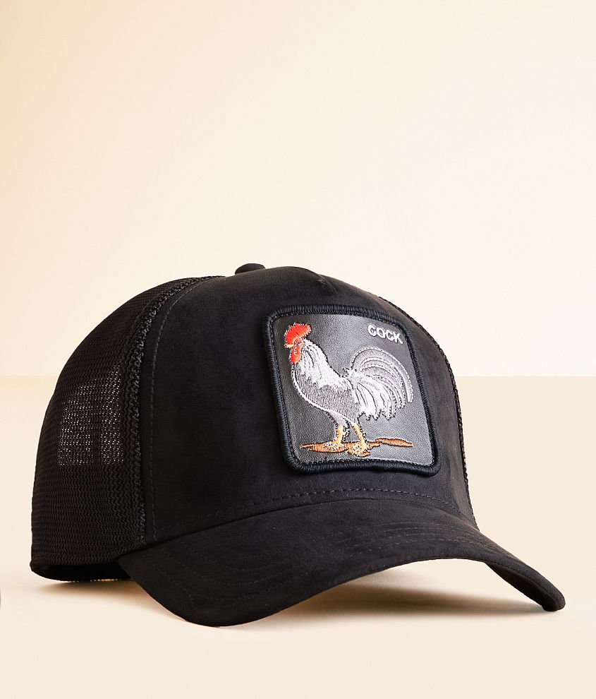 Goorin Bros. The Faux Suede Rooster Trucker Hat front view