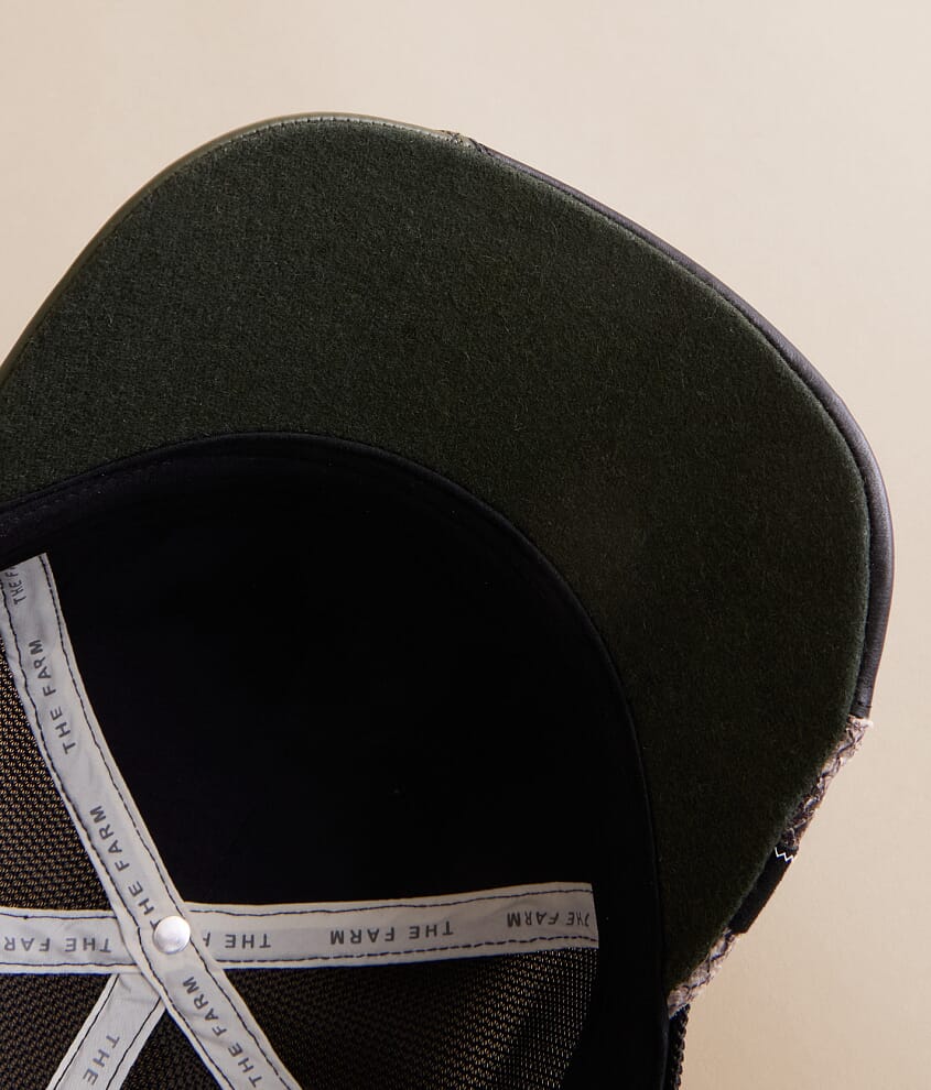 Long Slow Goodbye Leather Trucker Hat