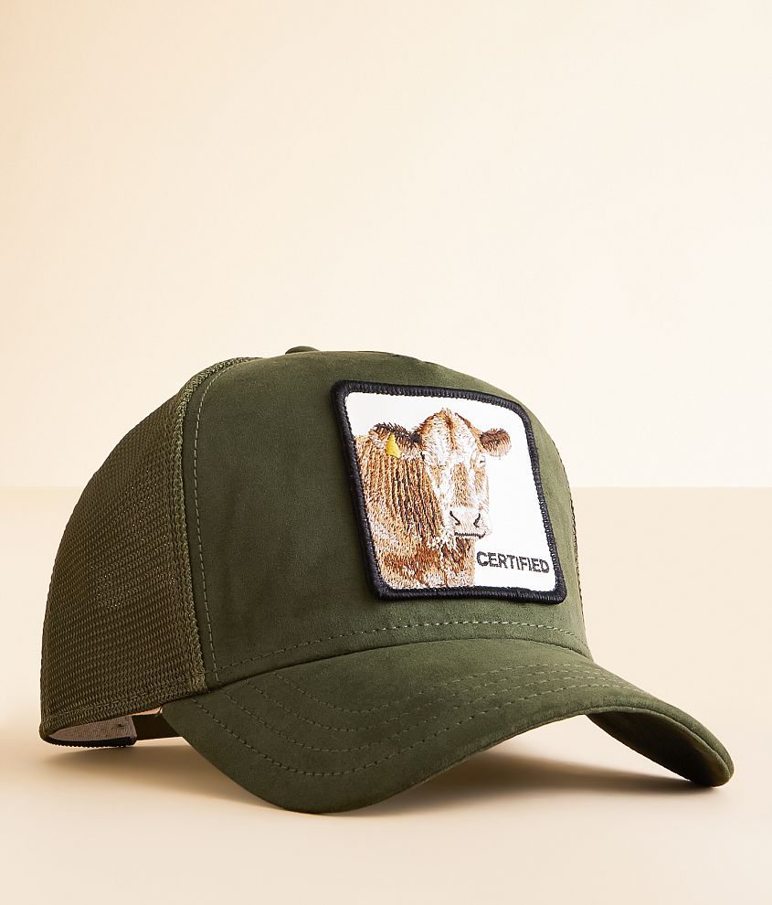 Goorin Bros. The Faux Suede Cow Trucker Hat front view