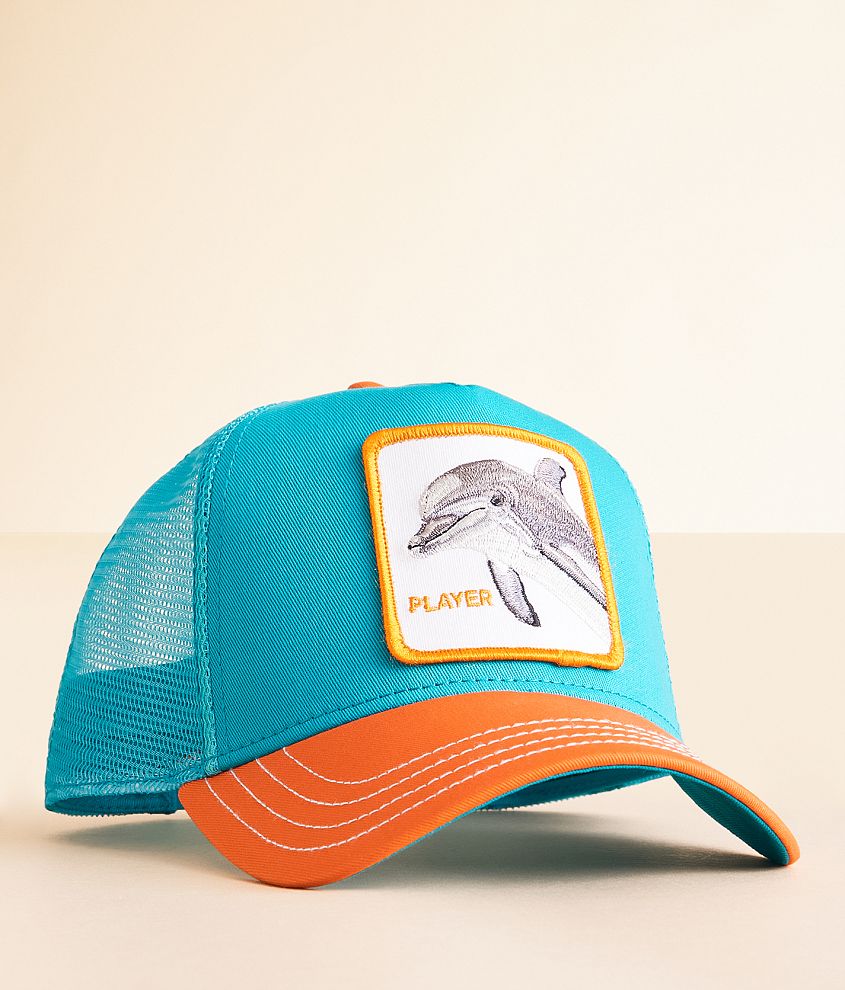 Goorin Bros. The Player Dolphin Trucker Hat front view