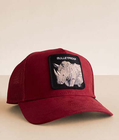 Goorin Bros. The Faux Suede Rhino Trucker Hat front view