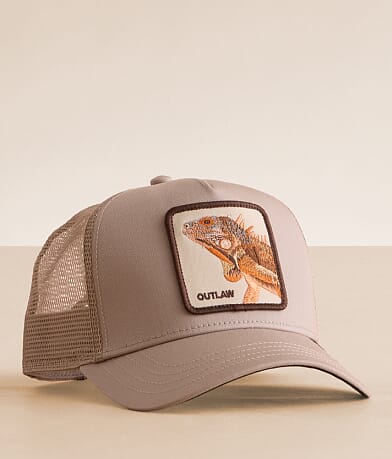 Goorin Bros. The Outlaw Lizard Trucker Hat front view