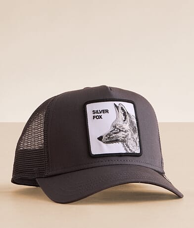 Goorin Bros. Silver Foxxx Trucker Hat front view