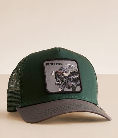 Goorin Bros. Two-Tone Buffalo Trucker Hat front view