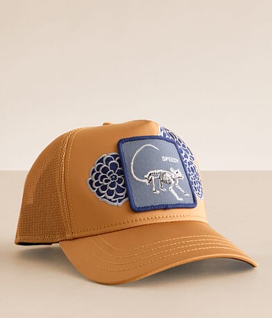 Goorin Bros. Dia De Speedy Satin Trucker Hat front view