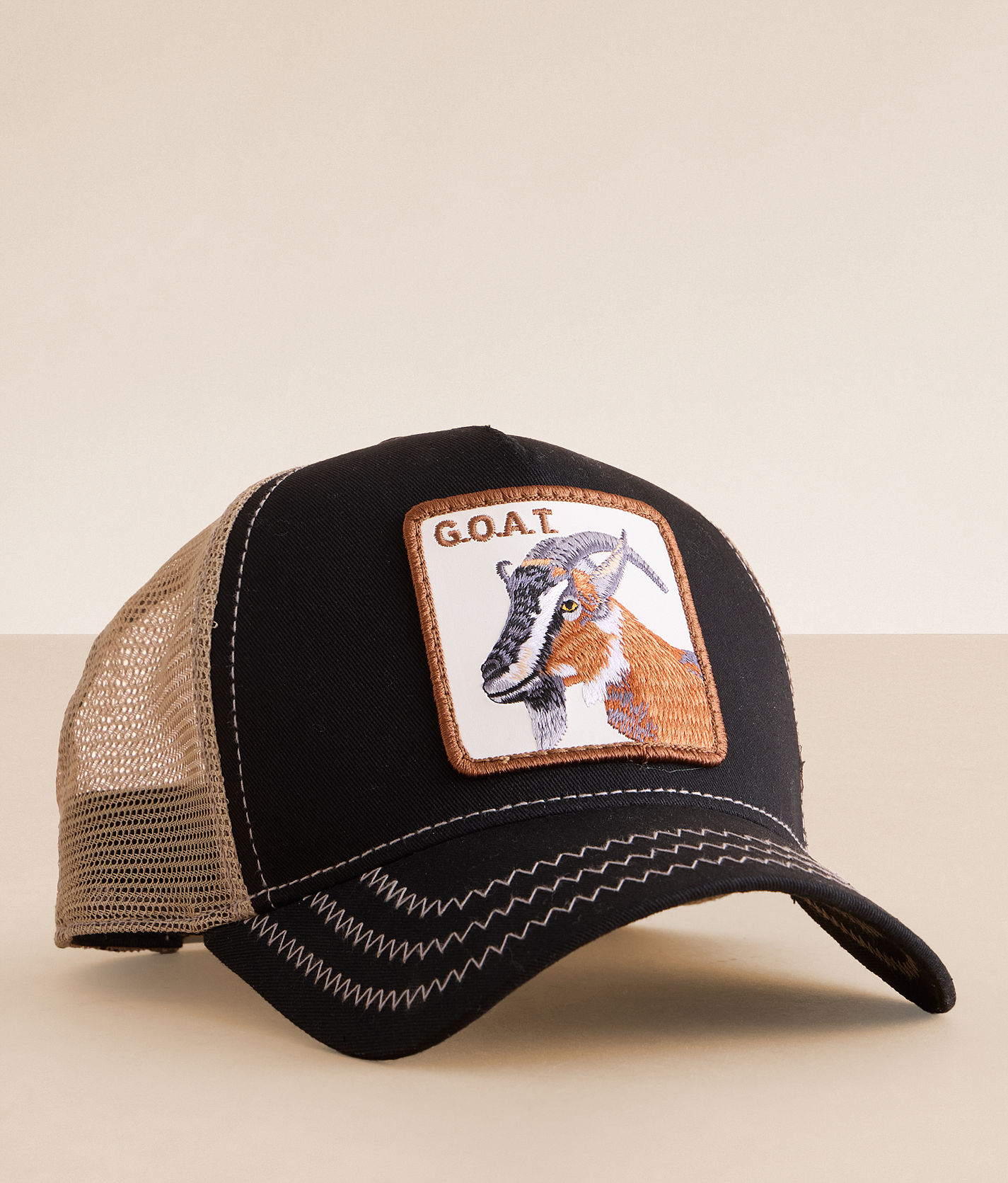 Goorin Trucker Hat Men's Hats in Black Buckle