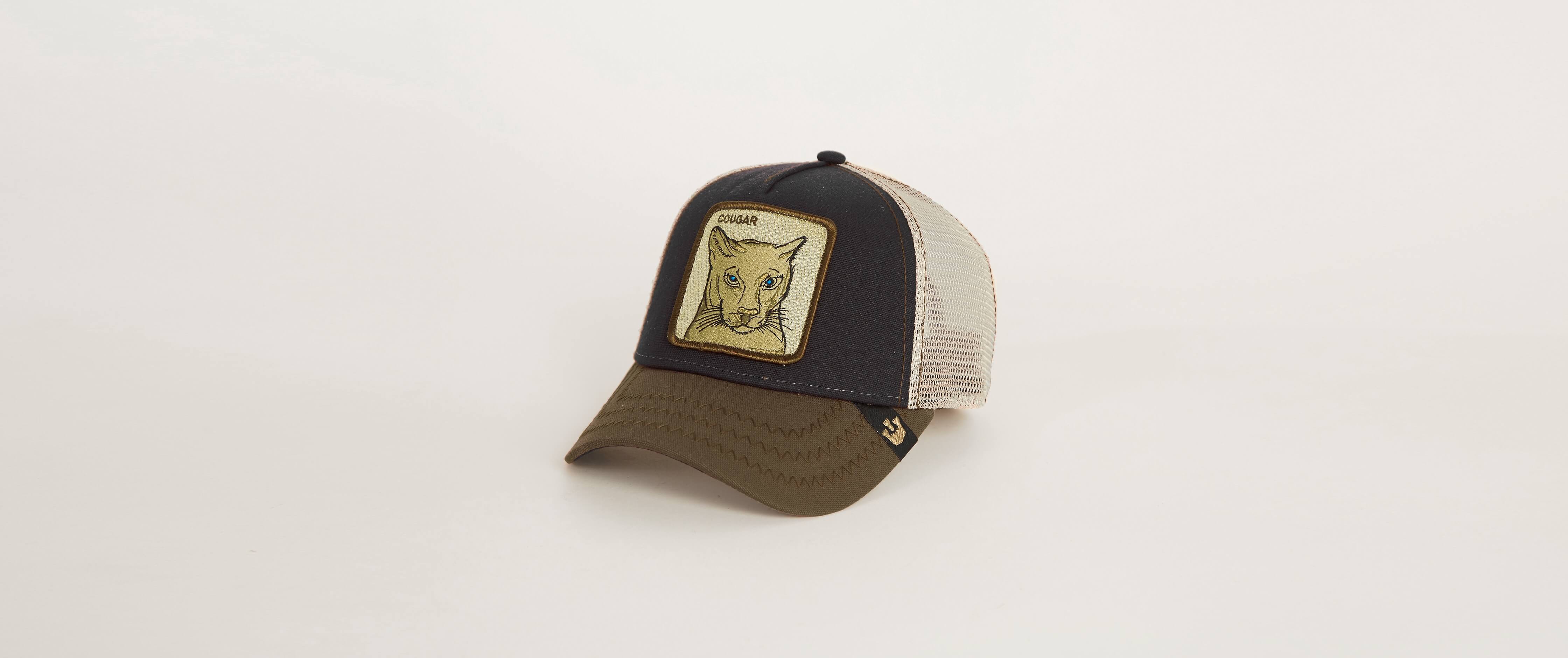 Goorin Brothers Cougar Trucker Hat Clothing in Navy Buckle