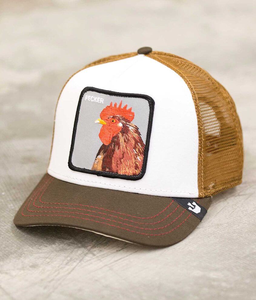 Goorin Brothers Peck Peck Trucker Hat Men's Hats in Yellow Buckle