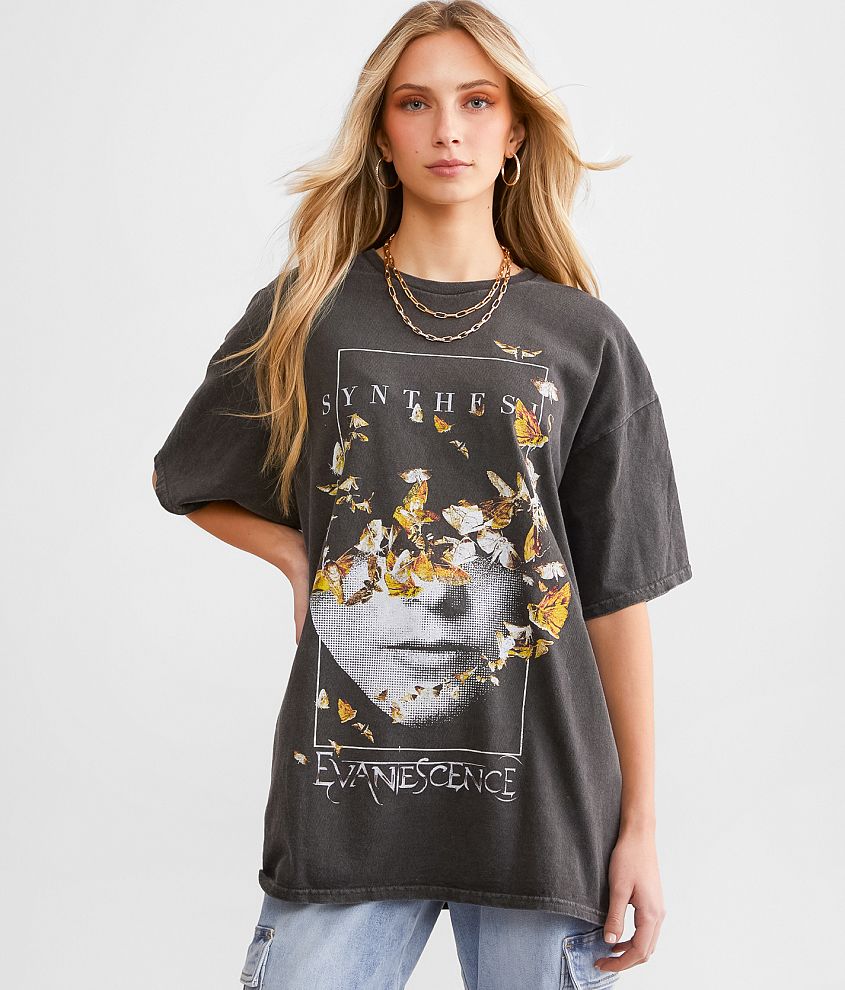 Evanescence Synthesis Oversized Band T-Shirt - Women's T-Shirts in ...