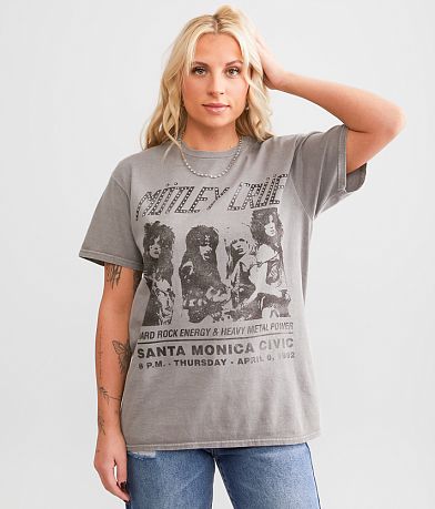 Global Merchandising Services Motley Crue Band T-Shirt full right side view