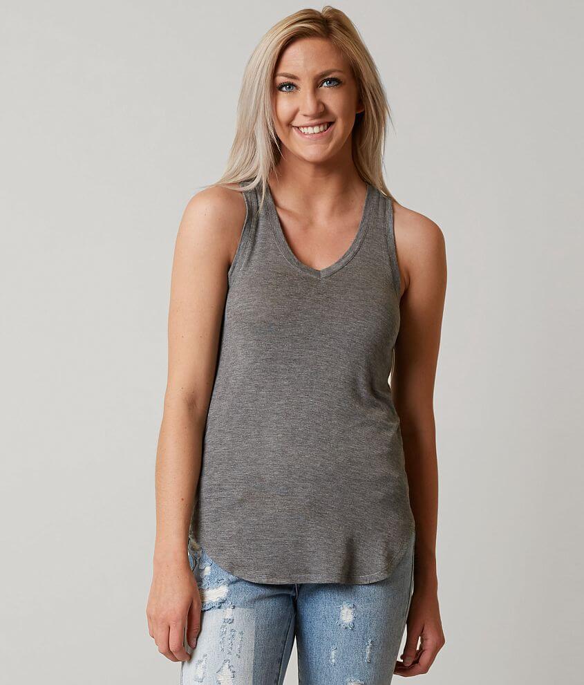 BKE core V-Neck Tank Top front view