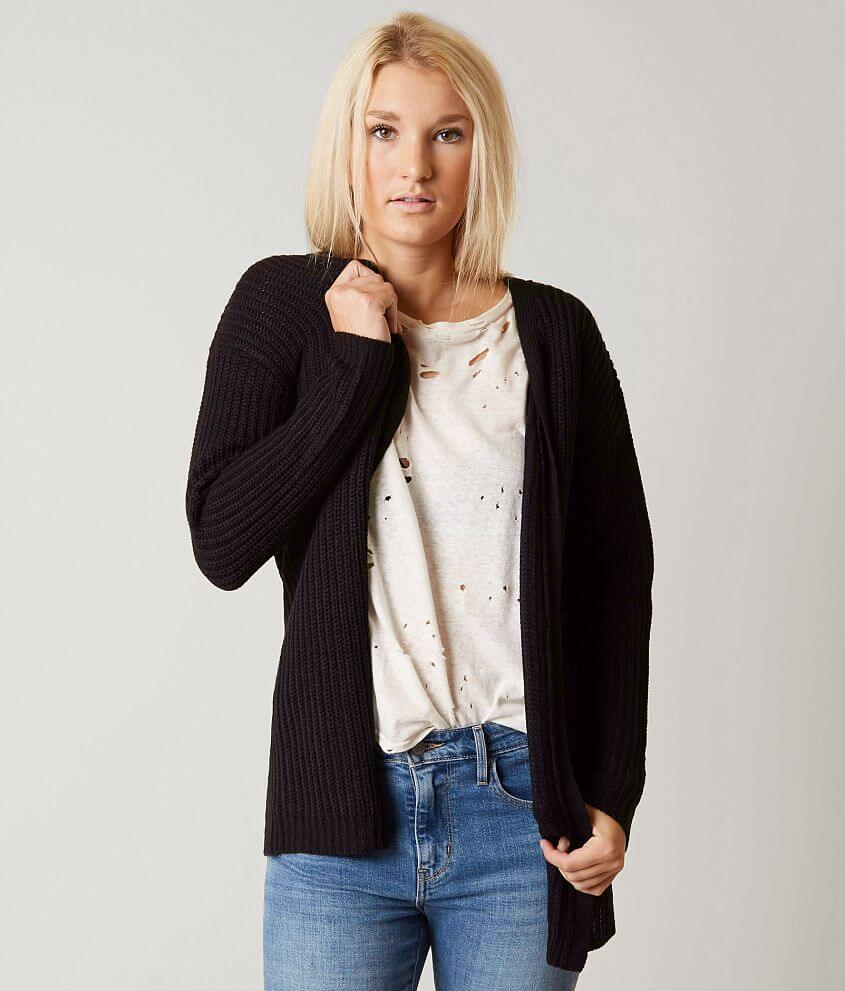 Daytrip Criss Cross Cardigan Sweater front view