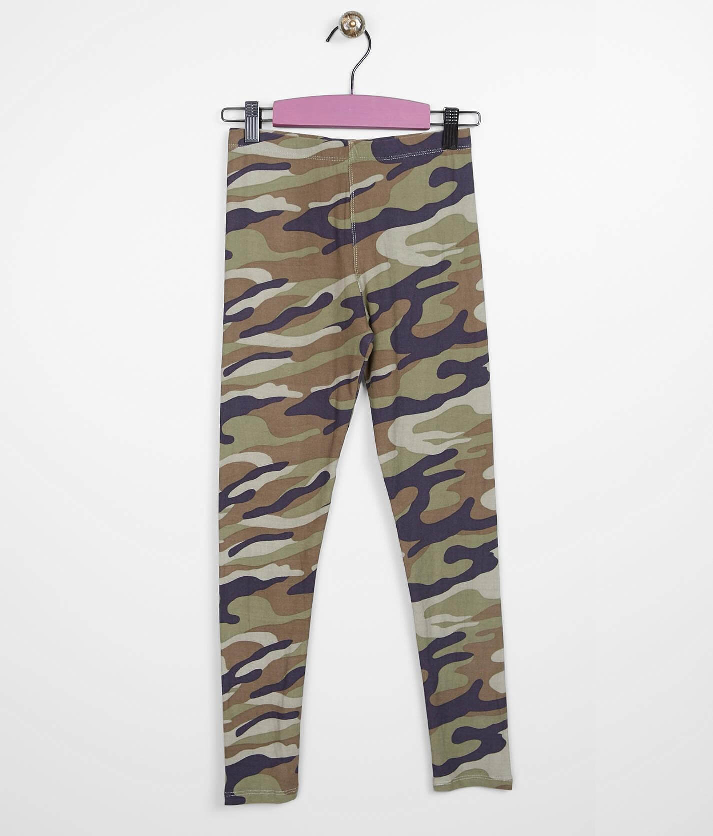 girls camo pants