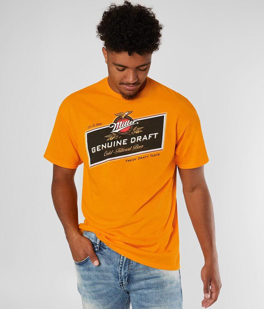 Miller® Genuine Draft Beer T-Shirt - Men's T-Shirts in Yellow | Buckle