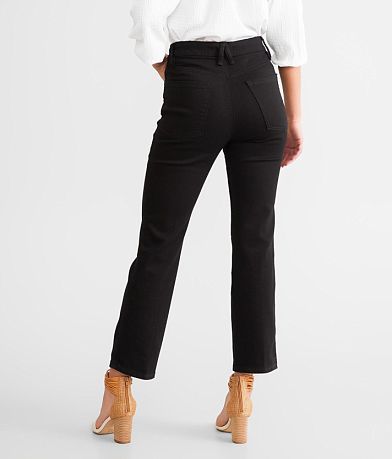 GOOD AMERICAN Good Curve High Rise Straight Stretch Jean back view