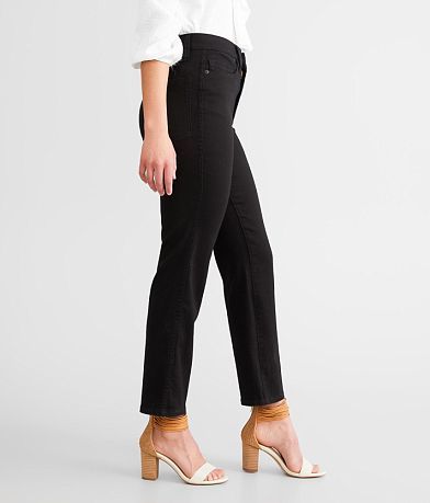 GOOD AMERICAN Good Curve High Rise Straight Stretch Jean full right side view