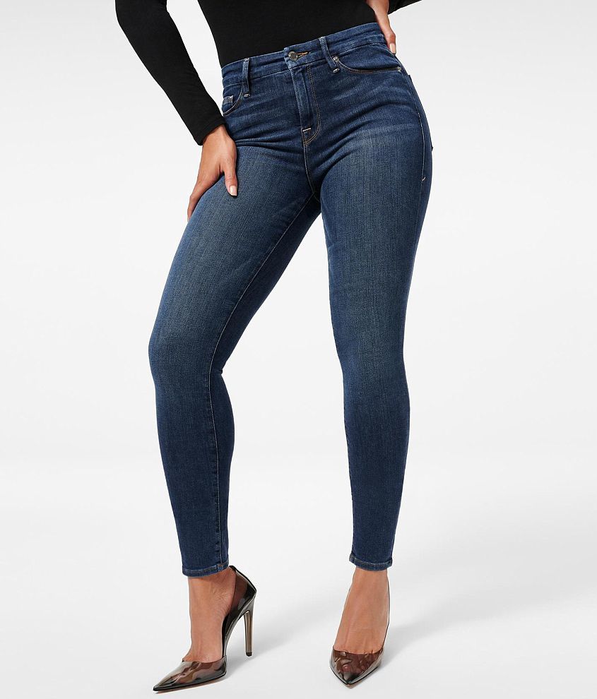 GOOD AMERICAN Good Legs High Rise Skinny Stretch Jean front view