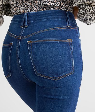 GOOD AMERICAN Good Legs High Rise Straight Stretch Jean BACK_POCKET