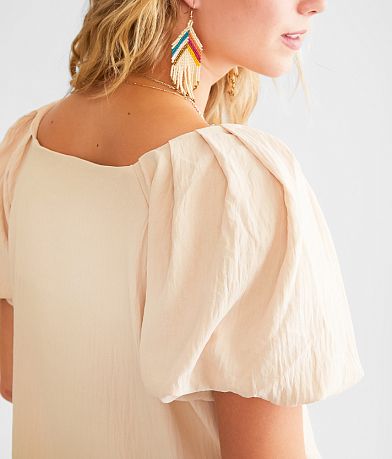 Daytrip Bubble Sleeve Top MISC_DETAIL_1
