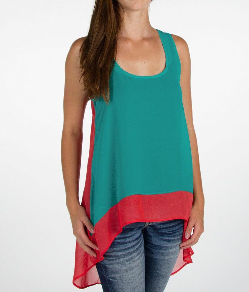 BKE High Low Tank Top front view