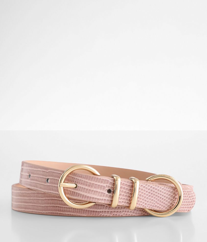 BKE Double Circle Buckle Belt front view