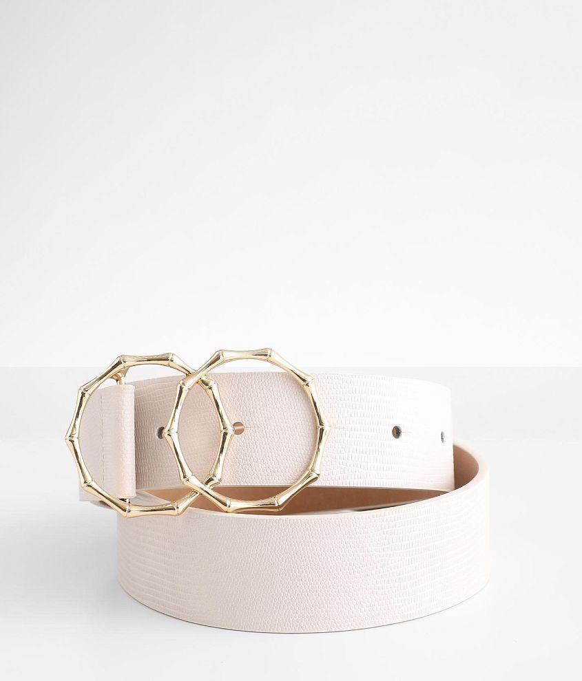 Circle Buckle Belt